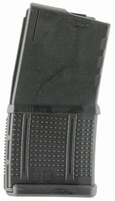 ProMag RM20 Standard 20rd Detachable w/Roller Follower 5.56x45mm Fits AR-15 Black DuPont Zytel Polymer
