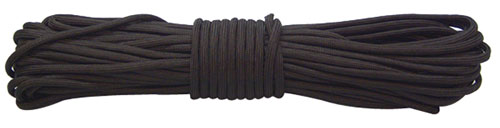 RED ROCK 550 PARACHUTE CORD 100 FEET BLACK