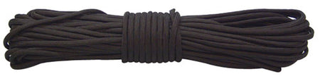 RED ROCK 550 PARACHUTE CORD 100 FEET BLACK