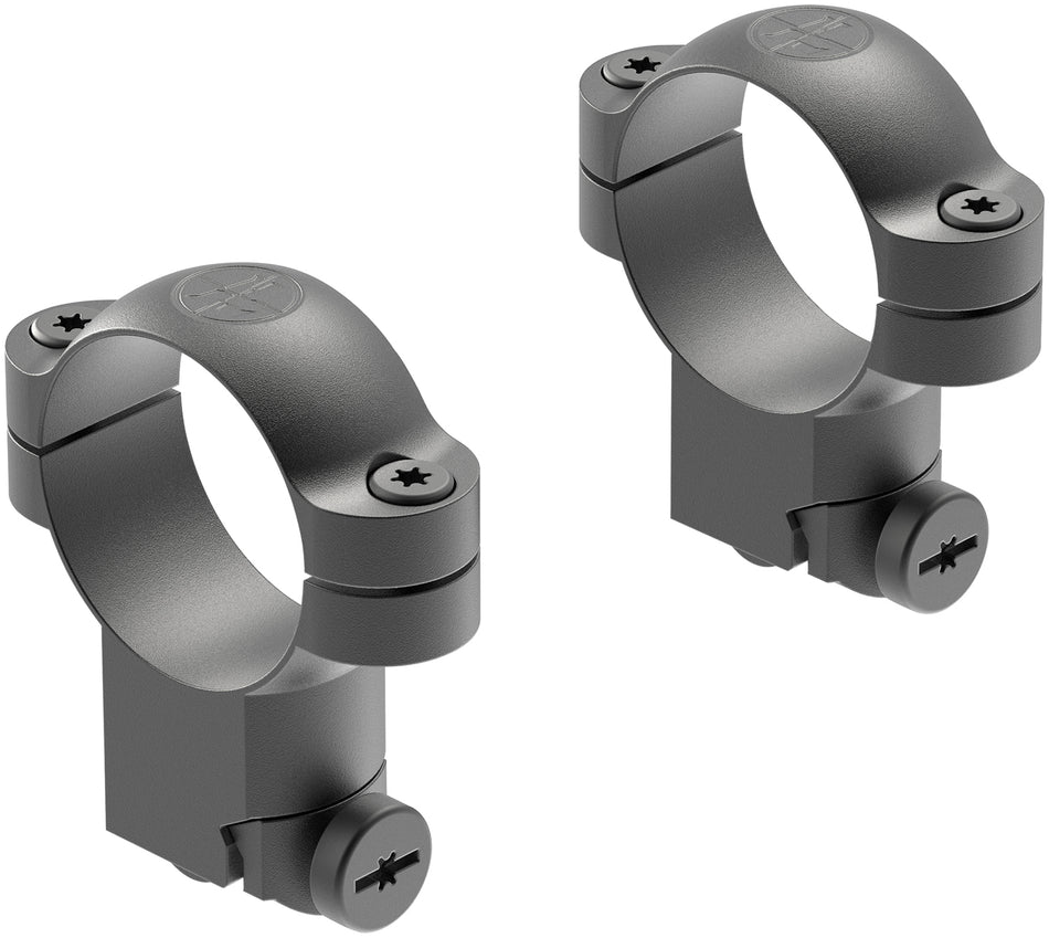 Leupold 51043 Ringmounts Matte Black Ruger M77 30mm Super High