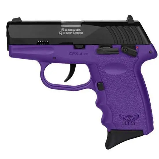 SCCY CPX-4CBPU 380 PSTL BL/PURPLE W/SAFETY 10RD