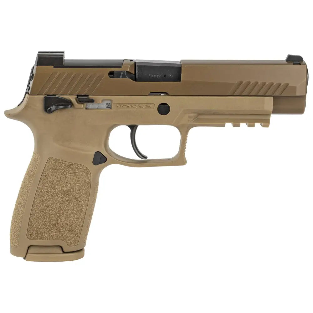 dSIG SAUER P320F 9MM PSTL M17 COYOTE 4.7"