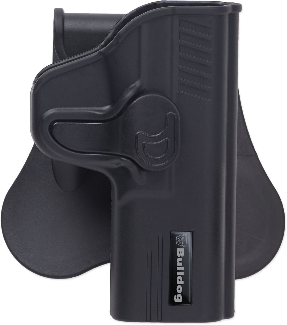 Bulldog RRG19 Rapid Release OWB Black Polymer Paddle Compatible w/Glock 19/23/32 Right Hand