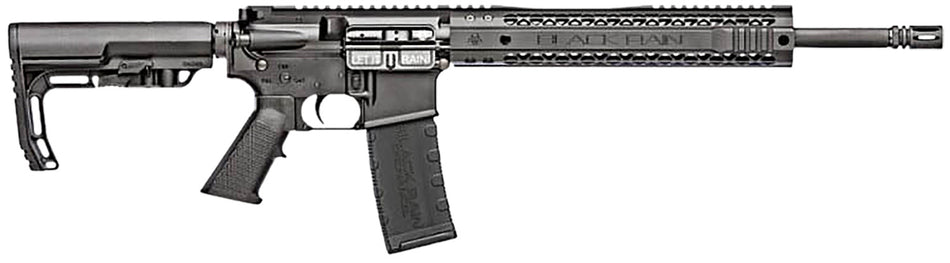 Black Rain Ordnance BROSPEC15 Spec15 5.56x45mm NATO 30+1 16" Chrome Moly Barrel, A2 Flash Hider, Black Hard Coat Anodized 7075-T6 Receiver, Adjustable B5 Sopmod Stock, Polymer Grip, GI Trigger