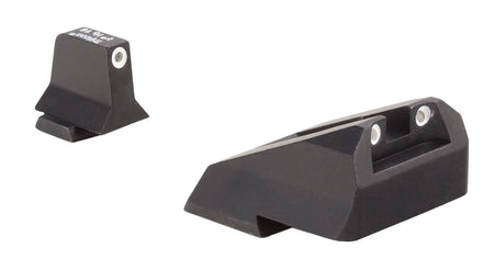 Trijicon 600900 Suppressor/Optic Height Sights Green/Tritium White Outline Front Sight-Green/Tritium White Outline Rear Sight Smith & Wesson M&P/M&P M2.0