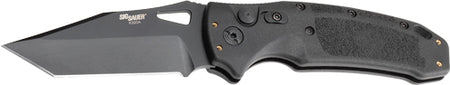 HOGUE K320A NITRON 3.5" AUTO FOLDER TANTO BLADE POLY FRM BL