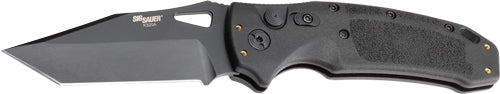 HOGUE K320A NITRON 3.5" AUTO FOLDER TANTO BLADE POLY FRM BL