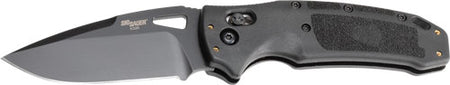 HOGUE SIG K320 NITRON 3.5" BLD ABLE LOCK FLDR DROP POINT BLK