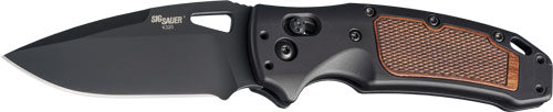 HOGUE SIG K320 AXG 3.5" BLADE ABLE LOCK FLDR DROP POINT BLK