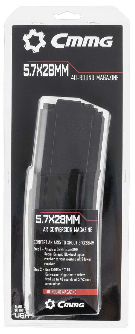 CMMG MAGAZINE AR CONVERSION 5.7X28MM 40RD