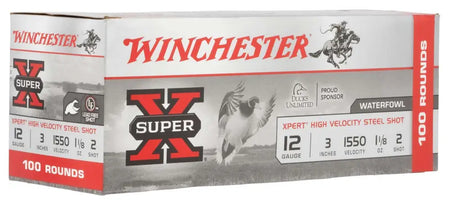 Winchester XPERT STEEL HIgh Velocity Value Pack 12 Gauge 3 in 1-1/8 oz #2
