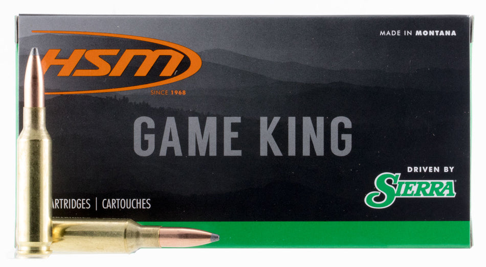 HSM 8MAUSER1N Game King Pro Hunter 175 Grain 8mm Mauser 2500 fps