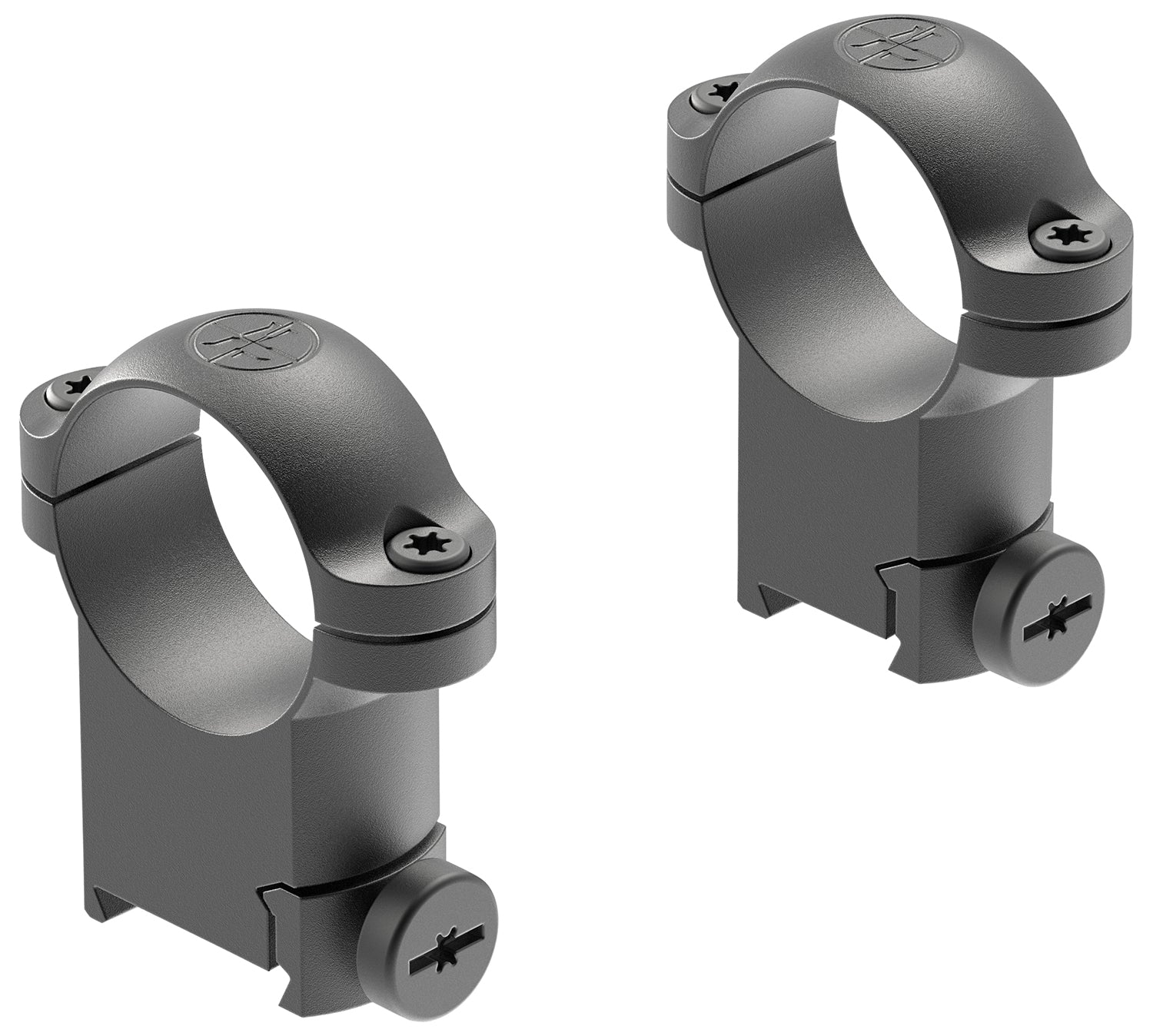 Leupold 49943 Ringmounts Matte Black Sako 1" Super High