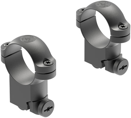 Leupold 49952 Ringmounts Matte Black Ruger M77 1" High