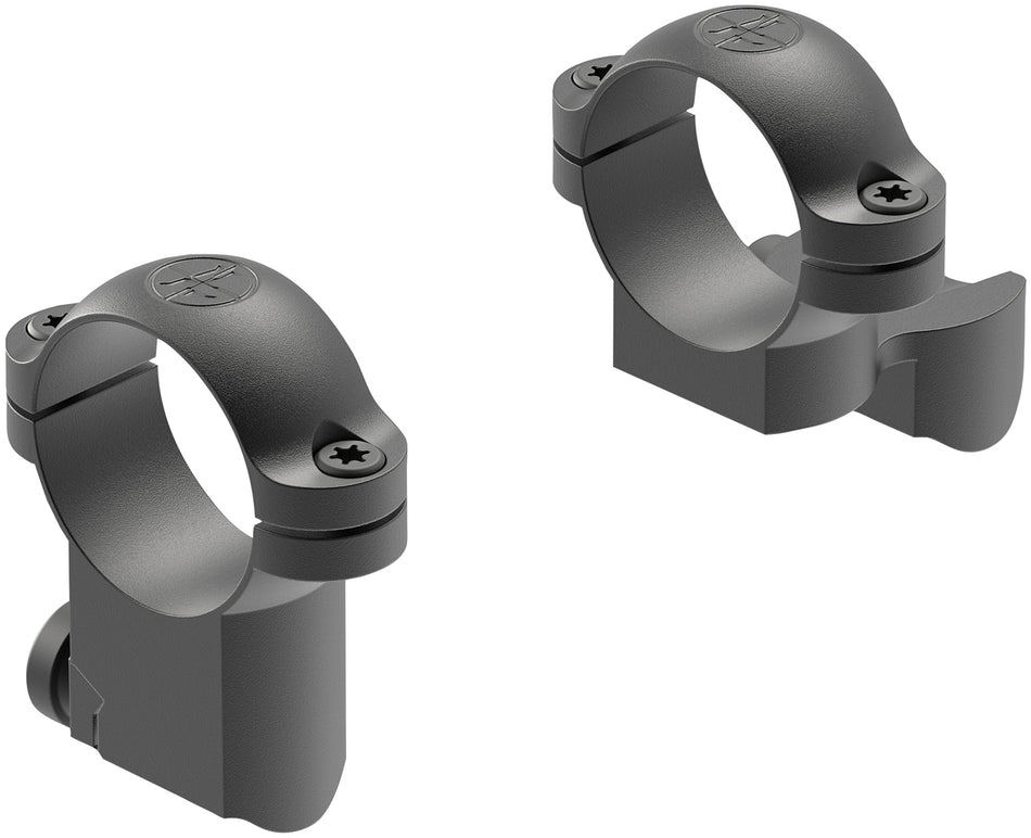 Leupold 52301 Ringmounts Matte Black Ruger M77 1" Extended High