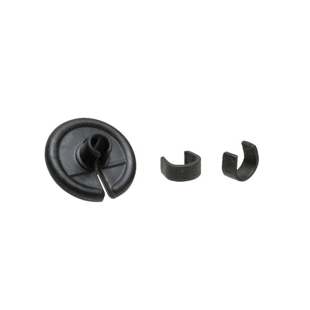 October Mountain Pin Point Kisser Button Black 9/16 in. 1 pk.