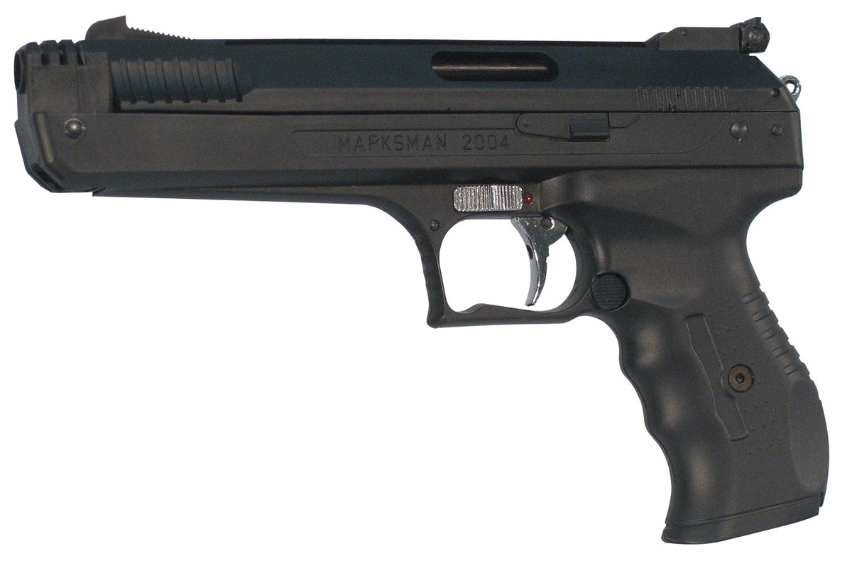 Beeman 2004 P17 Deluxe Air 177 Pellet 4.50" Polymer Frame Frame Black Finger Grooved Rubber Grips