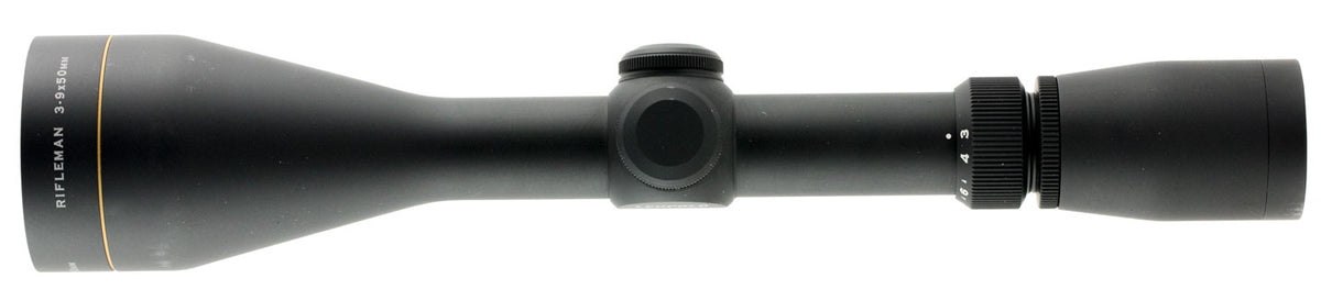 Leupold 58160 Rifleman  3-9x 50mm Obj 33-13.1 ft @ 100 yds FOV 1" Tube Black Matte Finish Wide Duplex (SFP)