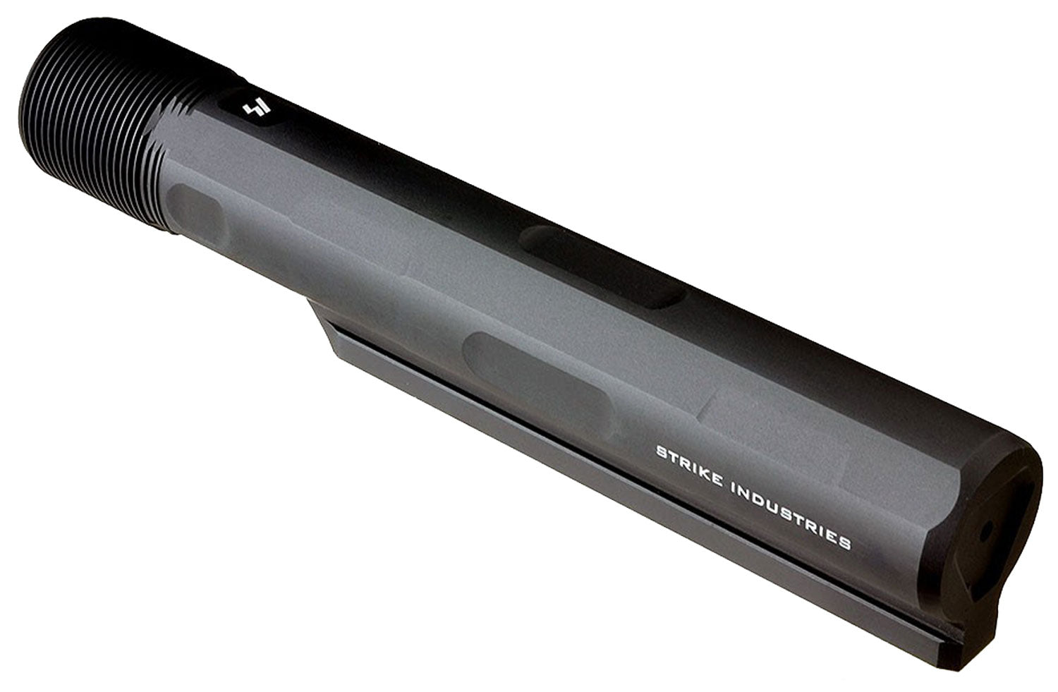 Strike ARARET7BK Advanced Receiver Extension AR-15, AR-10 Black Anodized Aluminum