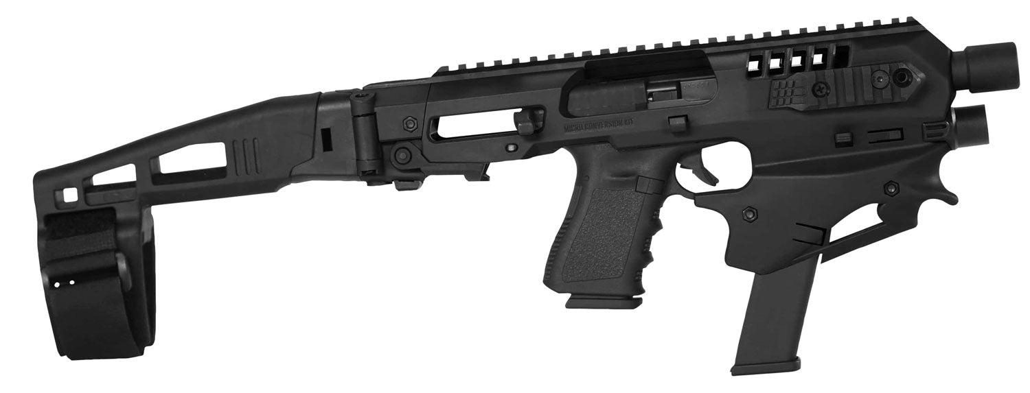 CAA MICRO CONVERSION KIT GLOCK 171919X22233132G45 BLACK ADVANCED KIT LONG STABILZER GEN2