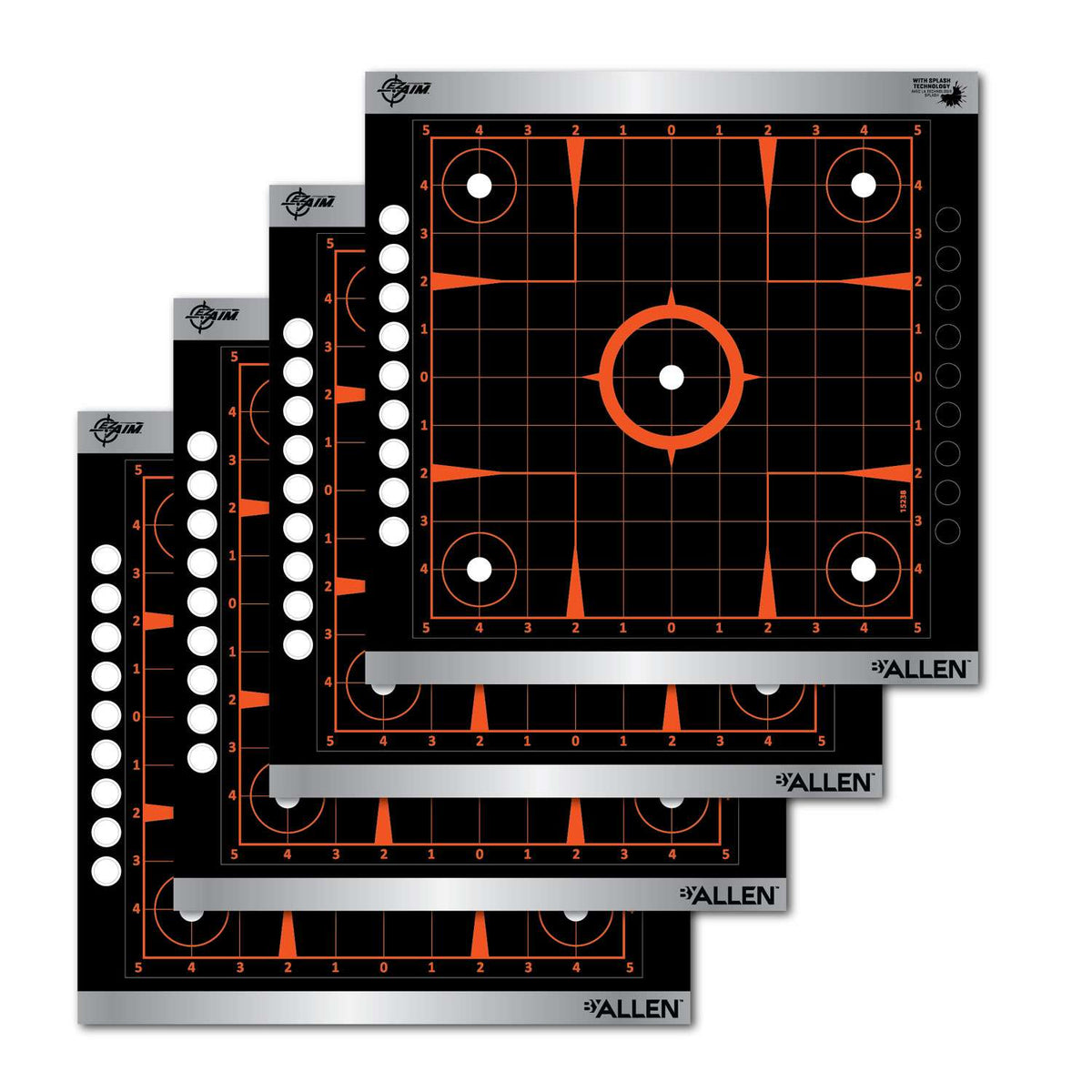 dALLEN EZAIM 4PK 12X12 SIGHT GRD TGT