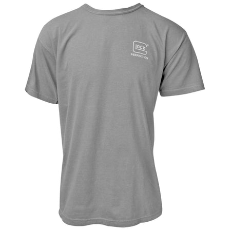 GLOCK PERFECTION LOGO SHORT SLEEVE GRAY 2X LARGE
