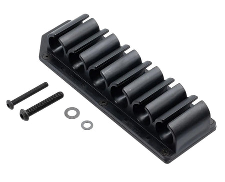 Wilson Combat SGSSU6 SideSaddle Rem 870/1100/1187 6rd Black Polymer w/Aluminum Mounting Plate