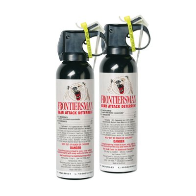 SABRE FRONTIERSMAN BEAR ATTACK DETERRENT 2 7.9OZ COMBO PACKS