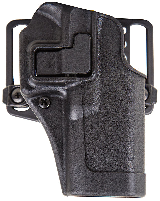 Blackhawk 410504BKR Serpa CQC OWB Size 04 Matte Black Polymer Belt Loop/Paddle Fits Beretta 92/96/M9 Right Hand
