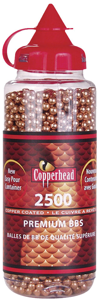 Crosman 0747 Copperhead 177 Copper-Coated Steel 2500/Bottle