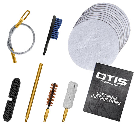 Otis FG7019MM Patriot Cleaning Kit 9mm Pistol/15 Pieces Yellow Plastic Box Case
