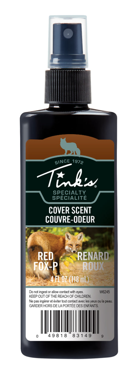 Tinks W6245 Red Fox-P Cover Scent Fox Urine Scent 4 oz Spray
