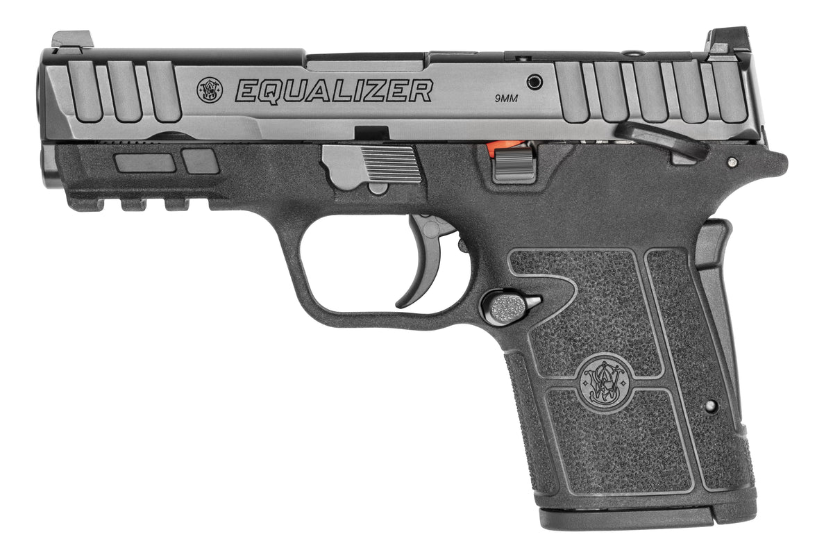Smith & Wesson 13732 Equalizer Micro-Compact 9mm Luger 10+1 3.68" Black Armornite Steel Barrel, Optic Ready/Serrated Slide, Black Polymer Frame w/Picatinny Rail, Black Textured Polymer Grips