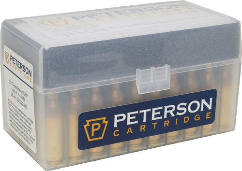 PETERSON UNPRIMED CASES 22CM SRP 50PACK 10BX/CS