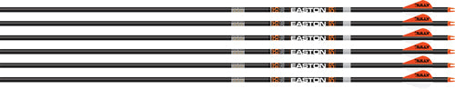 EASTON ARROW 6.5MM MATCH GRADE 500 W/3" AAE HYBRID VANES 6PK<