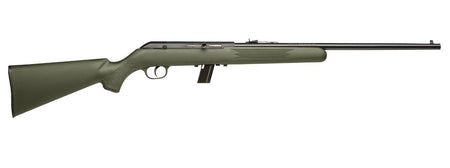 Savage Arms 40221 64 F Full Size 22 LR 10+1 21" Matte Black Carbon Steel Barrel, Grooved Receiver, OD Green Fixed Synthetic Stock