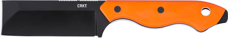 CRKT RAZEL 2.97" D2 CHISEL BLADE ORANGE WITH SHEATH