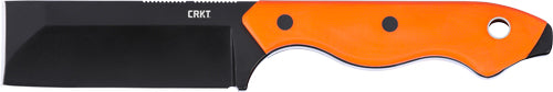 CRKT RAZEL 2.97" D2 CHISEL BLADE ORANGE WITH SHEATH