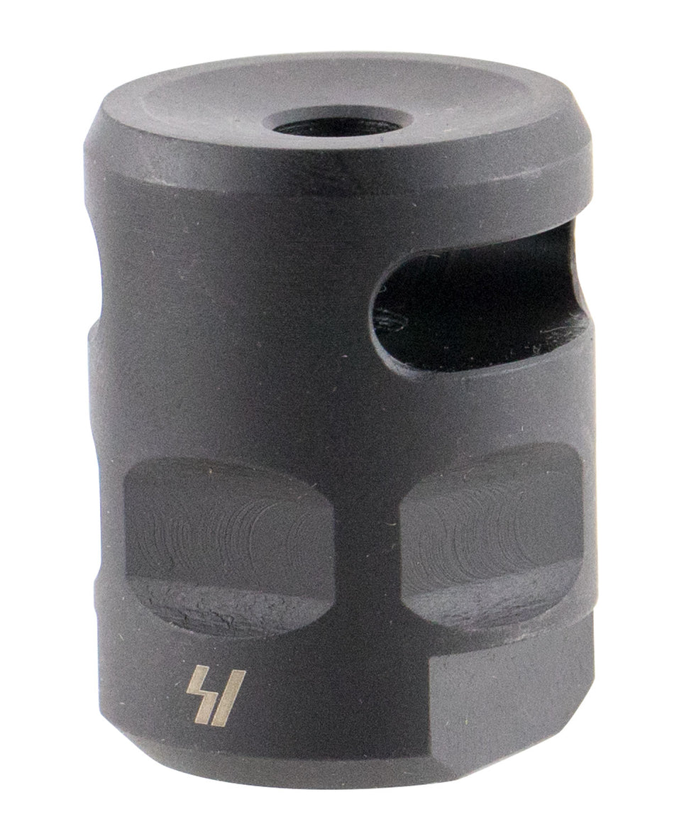 Strike Industries WHCOMP556 WarHog Comp Black Steel with 1/2"-28 tpi Threads, 1.27" OAL & 0.26" Diameter for 223 Rem, 5.56x45mm NATO AR-Platform