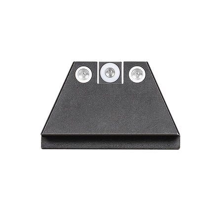 Night Fision GLK004003WGW Suppressor Height Sights For Glock Green Tritium White Outline Front Sight-Green Tritium White Outline Rear Sight Glock 17/17L/19