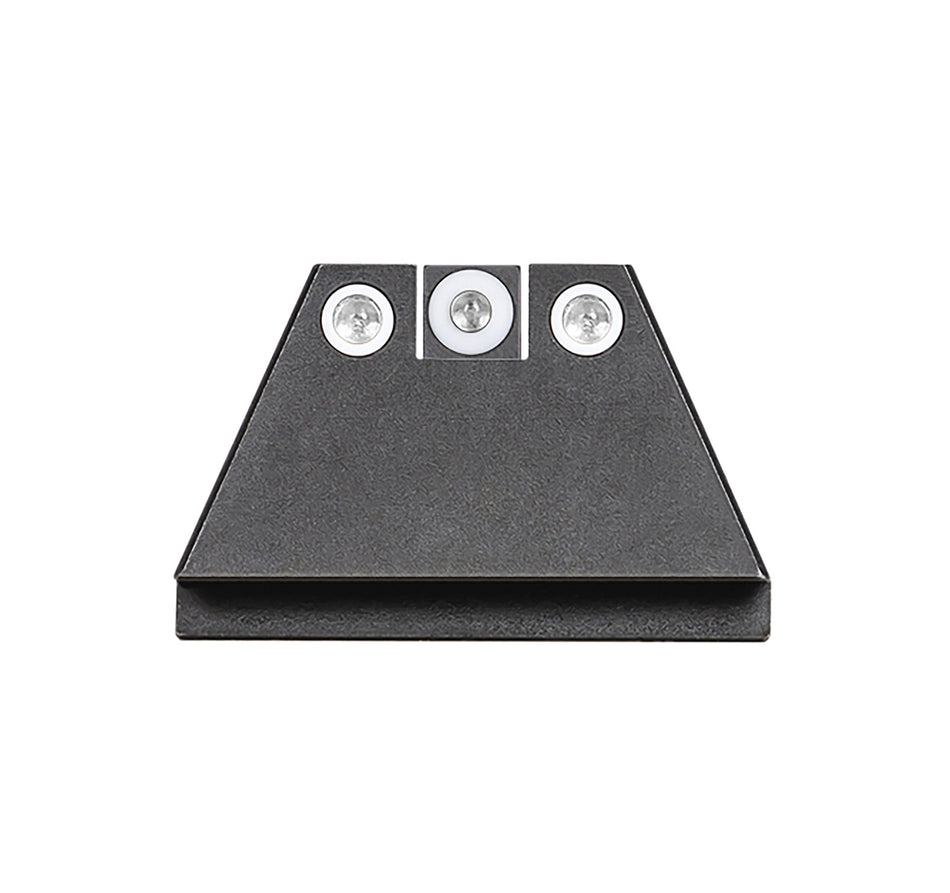 Night Fision GLK004003WGW Suppressor Height Sights For Glock Green Tritium White Outline Front Sight-Green Tritium White Outline Rear Sight Glock 17/17L/19