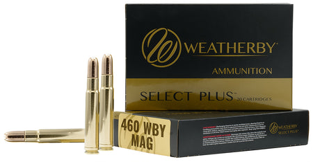 Weatherby .460 Wthby Mag Select Plus 450gr CSHP Ammo
