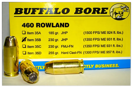 Buffalo Bore .460 Rowland Personal Defense 230gr JHP Ammo
