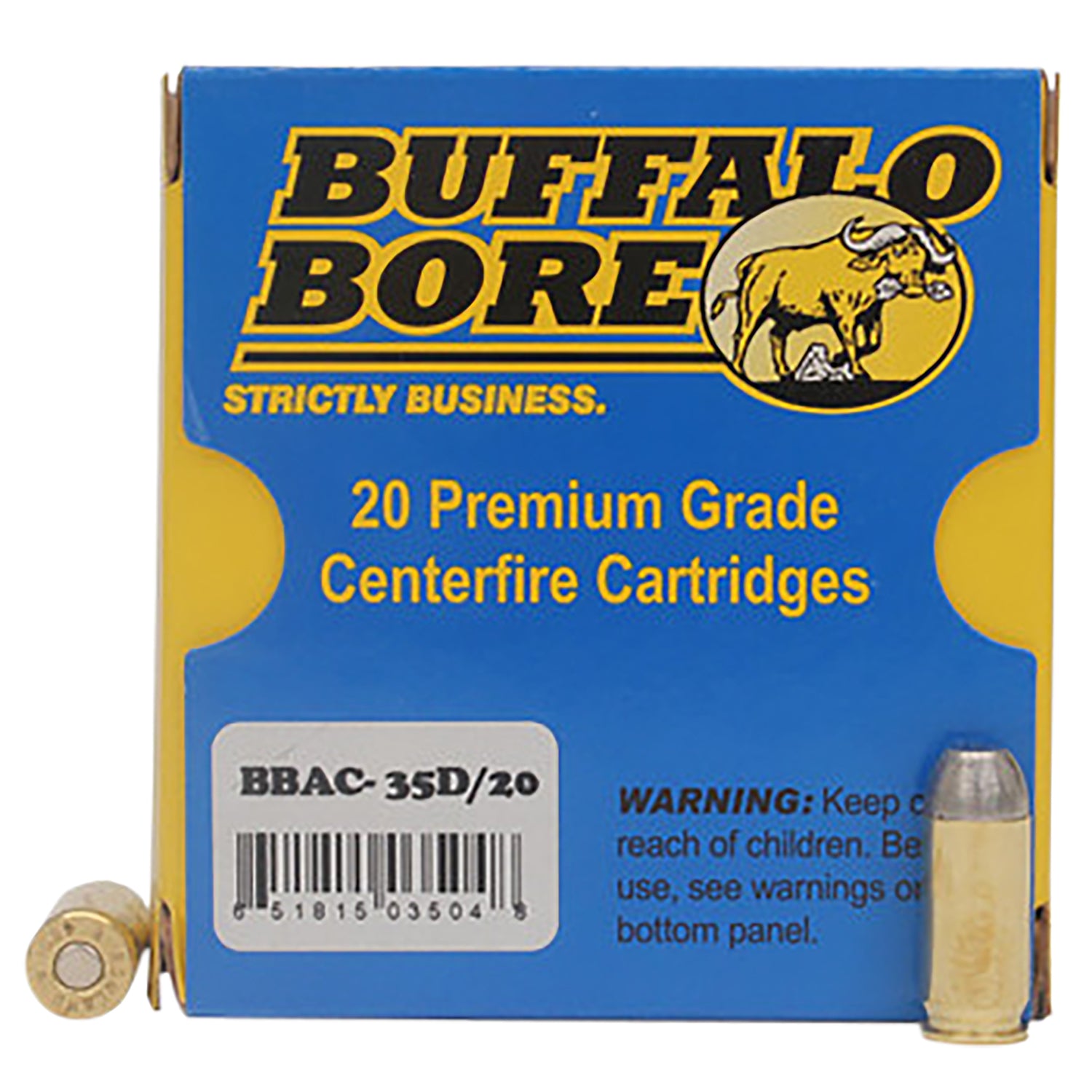 Buffalo Bore .460 Rowland Personal Defense 255gr Solid Ammo
