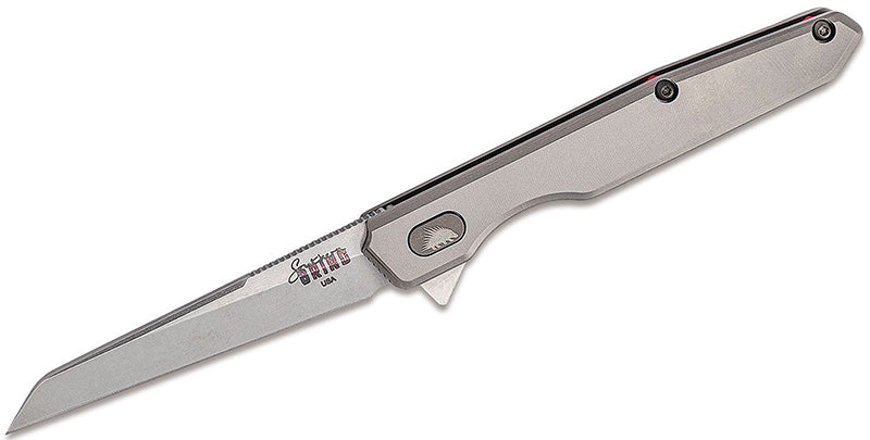 SouthernGrind Quill Tanto Satin Titanium