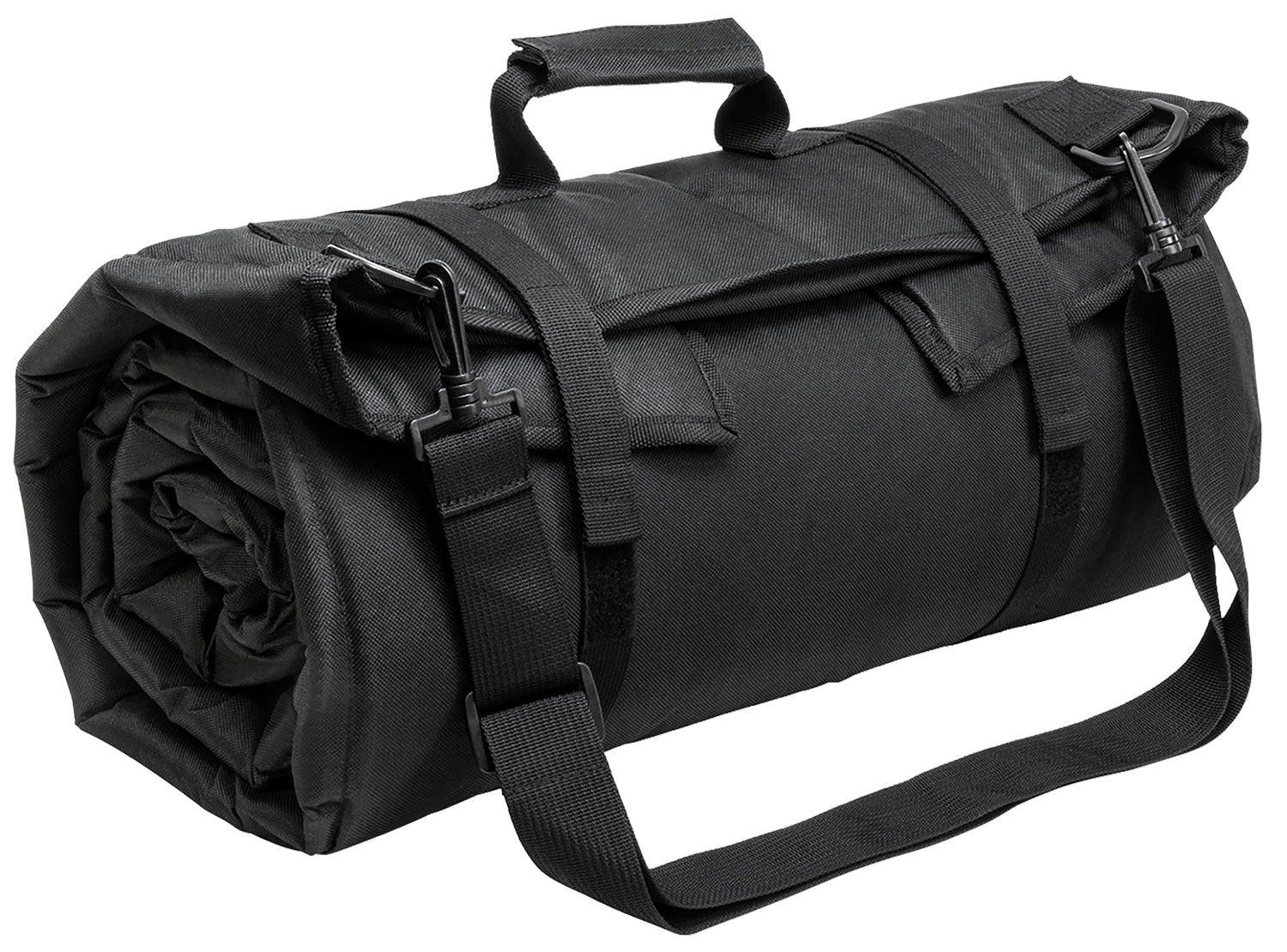 NcStar CVSHMR2957B Roll Up Shooting Mat Black PVC 69"L x 35" H
