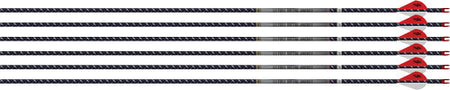 EASTON ARROW 4MM FMJ 400 6-PACK W/ 2" BLAZER VANES!