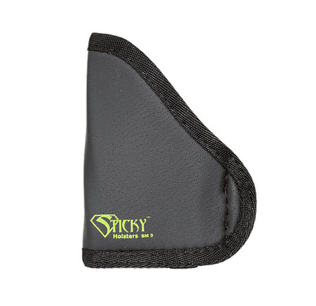 Sticky Holsters SM5MODLAS SM-5 Size 5, Black Cordura/Foam, Compatible w/Glock 42 w/Laser, Sig P938 w/Laser, Right Hand