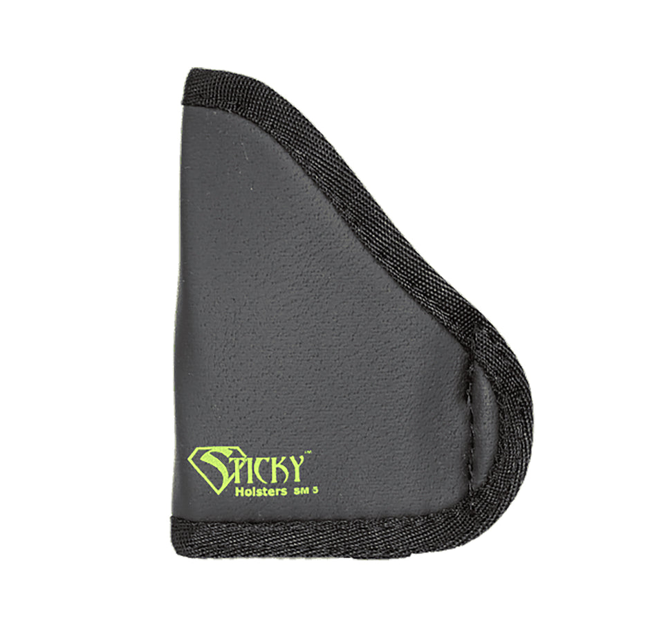 Sticky Holsters SM5MODLAS SM-5 Size 5, Black Cordura/Foam, Compatible w/Glock 42 w/Laser, Sig P938 w/Laser, Right Hand