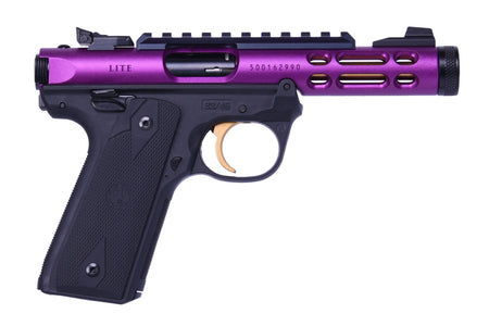 MKIV 22/45 LT 22LR PURPLE/GOLD 43931 1/2-28 TPI|2 MAGS